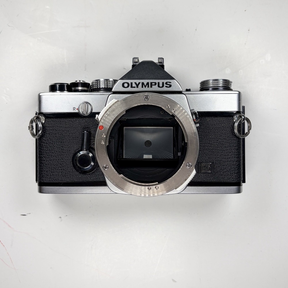VTG Olympus OM-1N 35mm SLR Film Camera Body Only Silver REPAIR